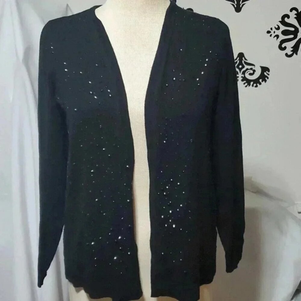 Joan Vass black sweater